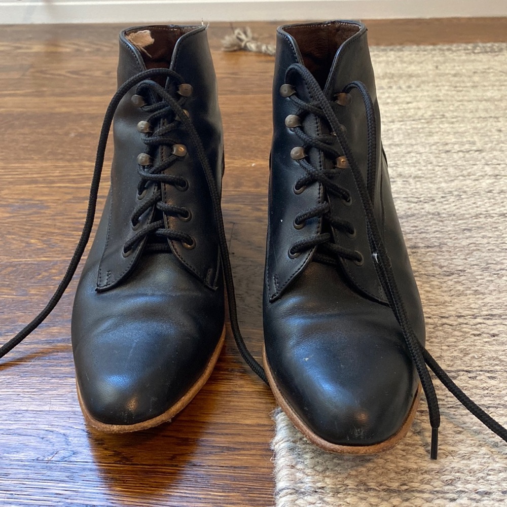 🍓Goodbye Folk black boots